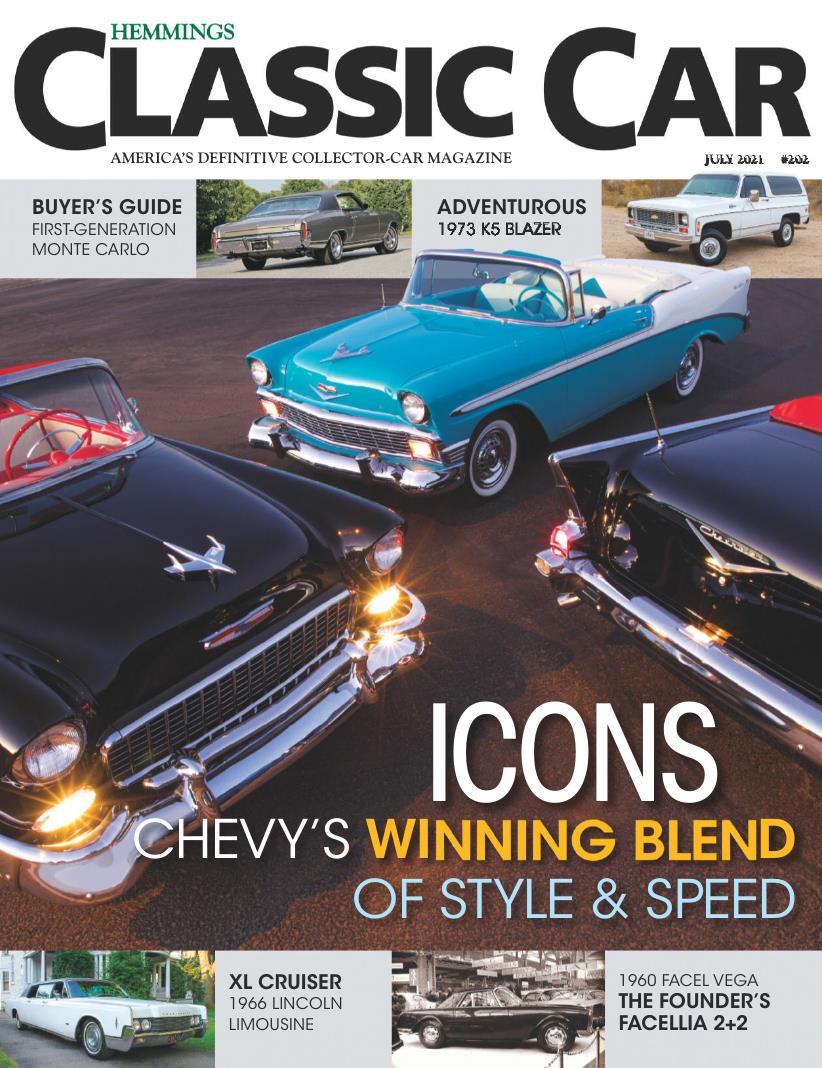 Журнал Hemmings Classic Car июль 2021
