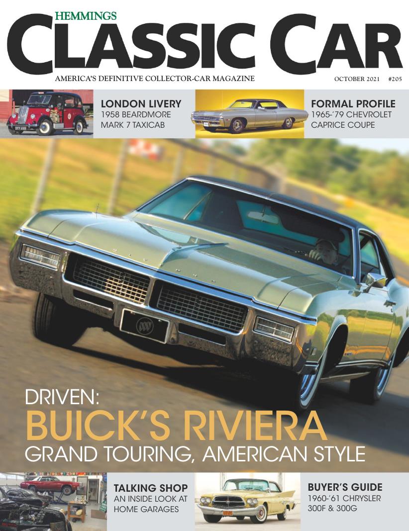 Журнал Hemmings Classic Car октябрь 2021