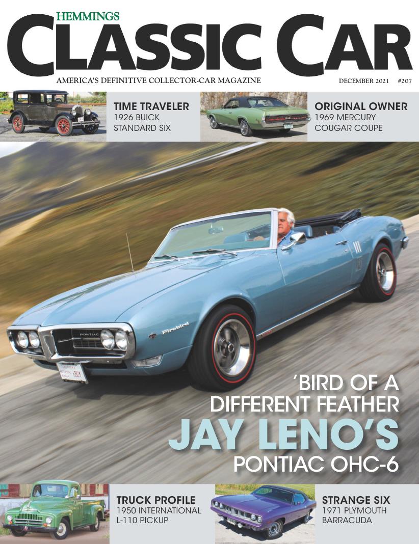 Журнал Hemmings Classic Car декабрь 2021