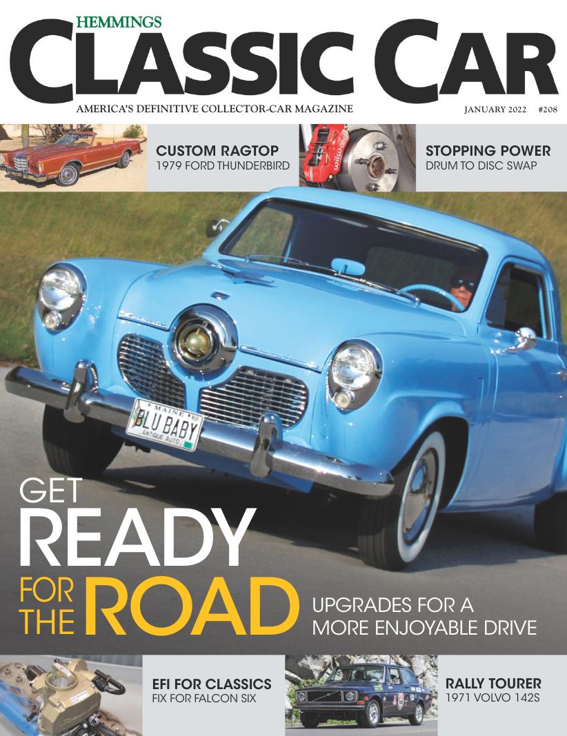 Журнал Hemmings Classic Car январь 2022