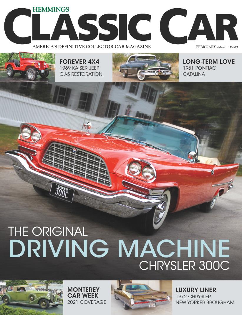 Журнал Hemmings Classic Car февраль 2022