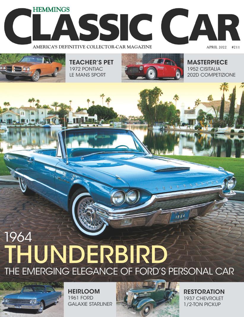 Журнал Hemmings Classic Car апрель 2022