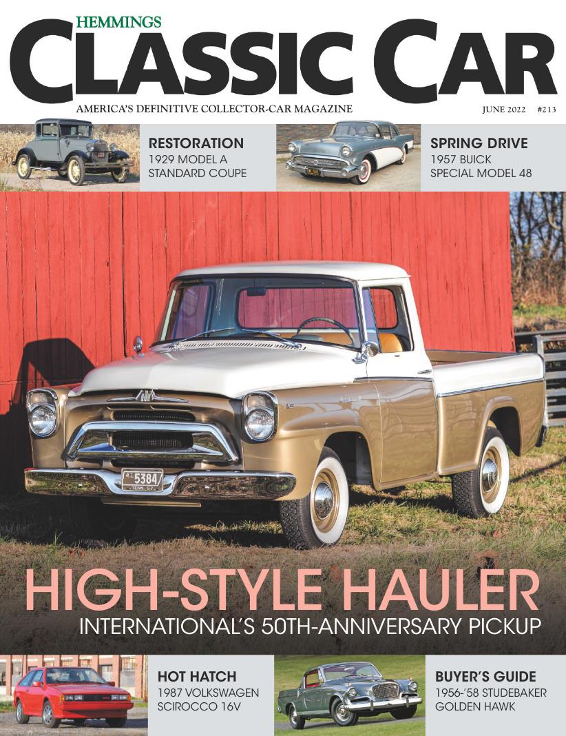 Журнал Hemmings Classic Car июнь 2022