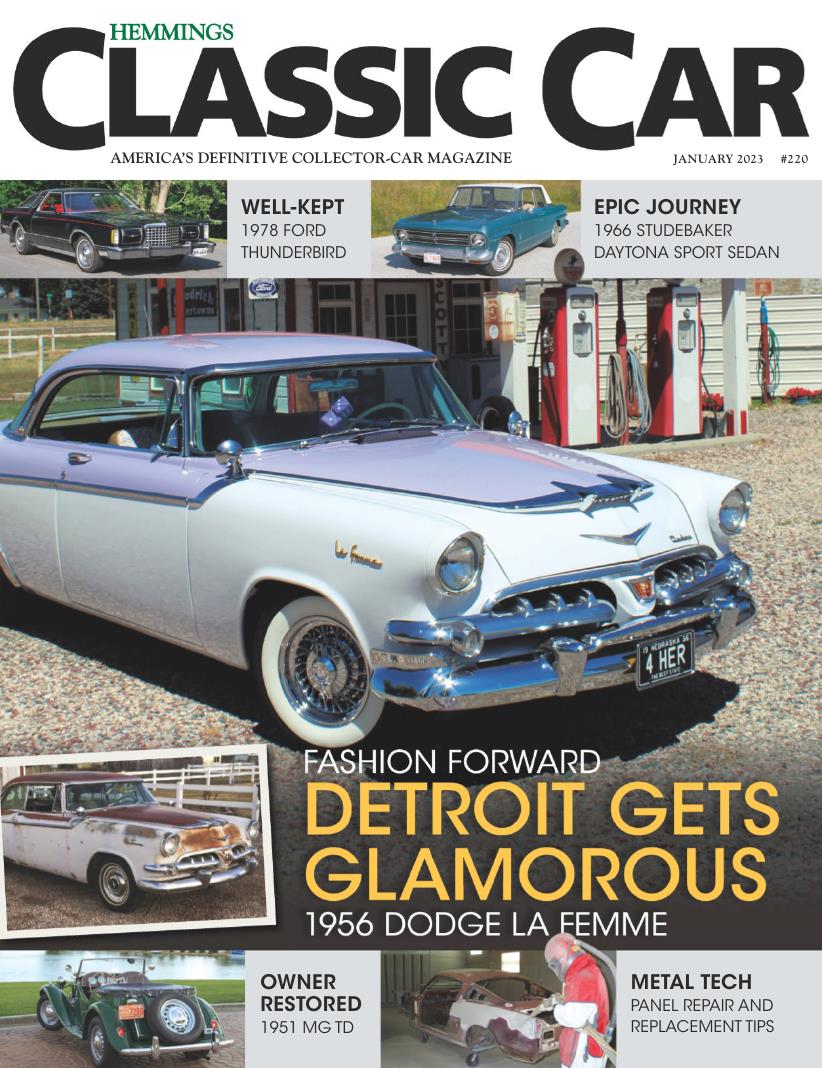 Журнал Hemmings Classic Car январь 2023