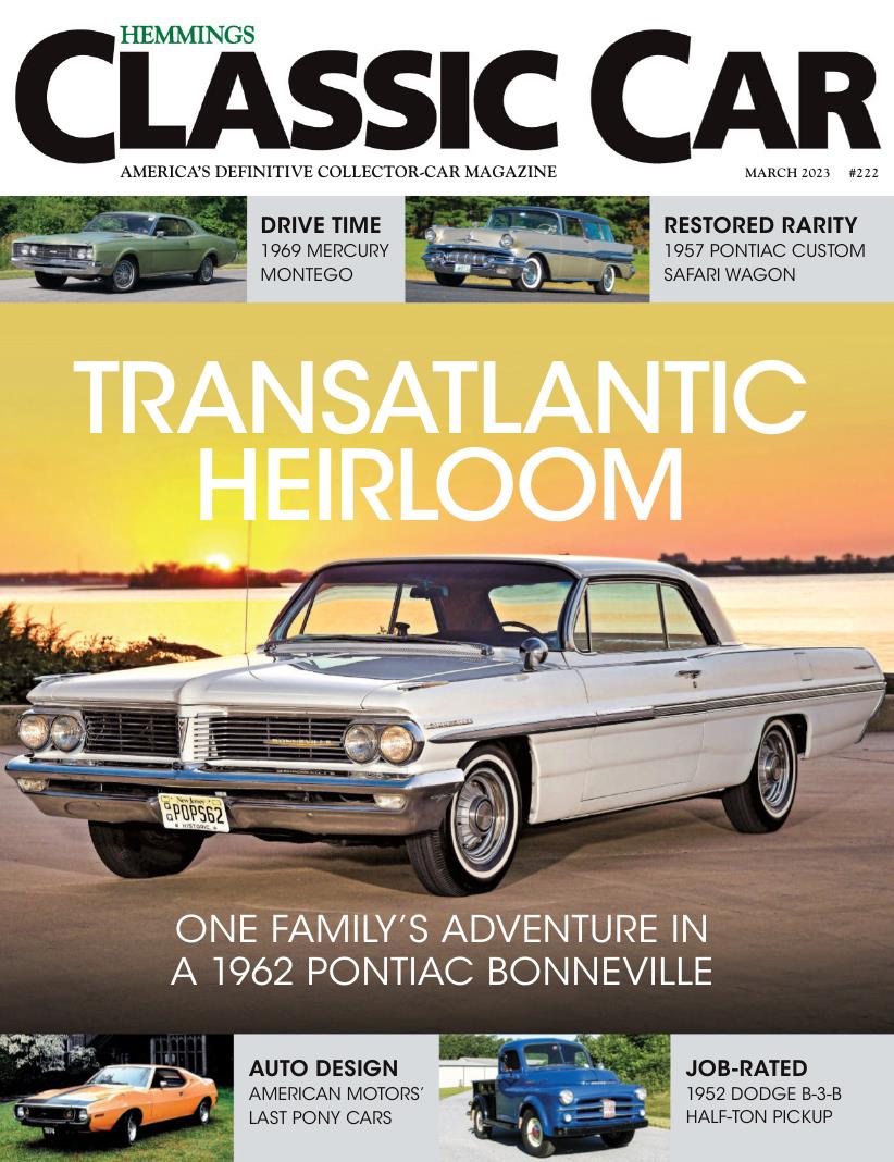 Журнал Hemmings Classic Car март 2023