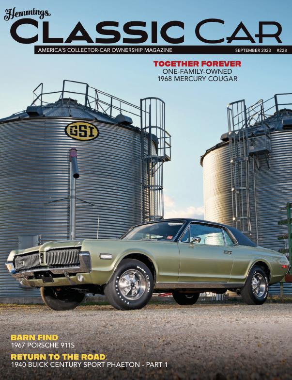 Журнал Hemmings Classic Car сентябрь 2023