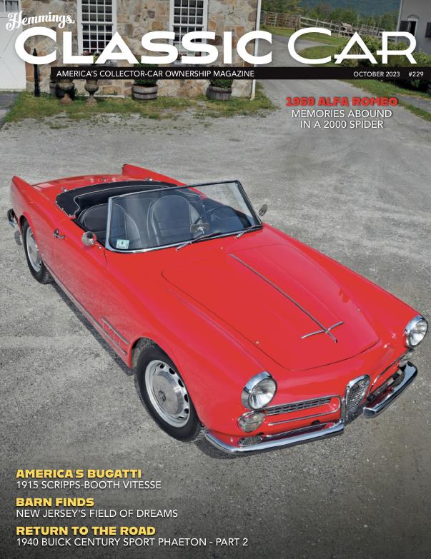 Журнал Hemmings Classic Car октябрь 2023