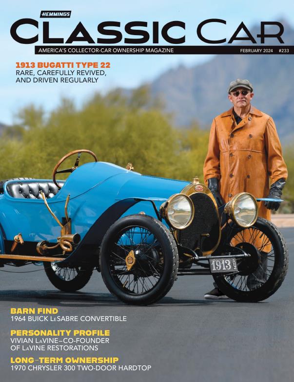 Журнал Hemmings Classic Car февраль 2024