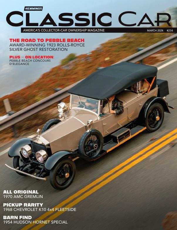 Журнал Hemmings Classic Car март 2024
