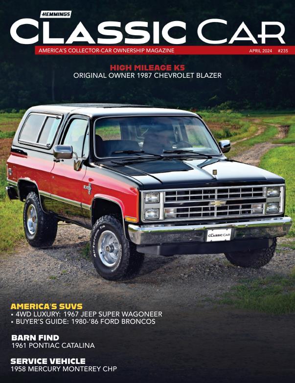 Журнал Hemmings Classic Car апрель 2024