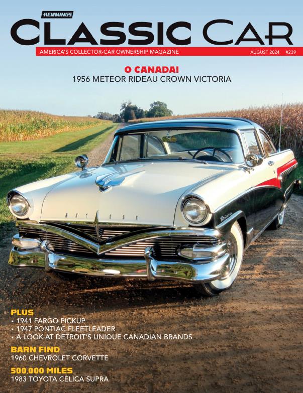 Журнал Hemmings Classic Car август 2024