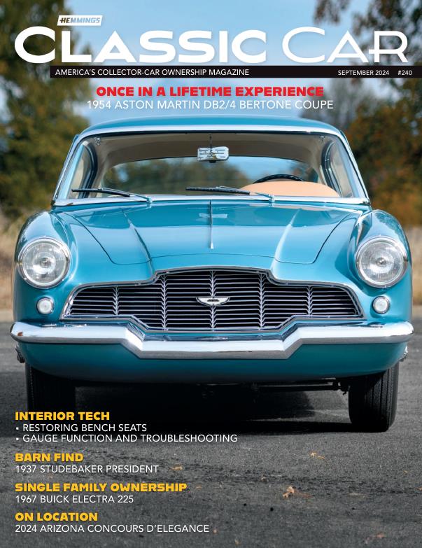 Журнал Hemmings Classic Car сентябрь 2024