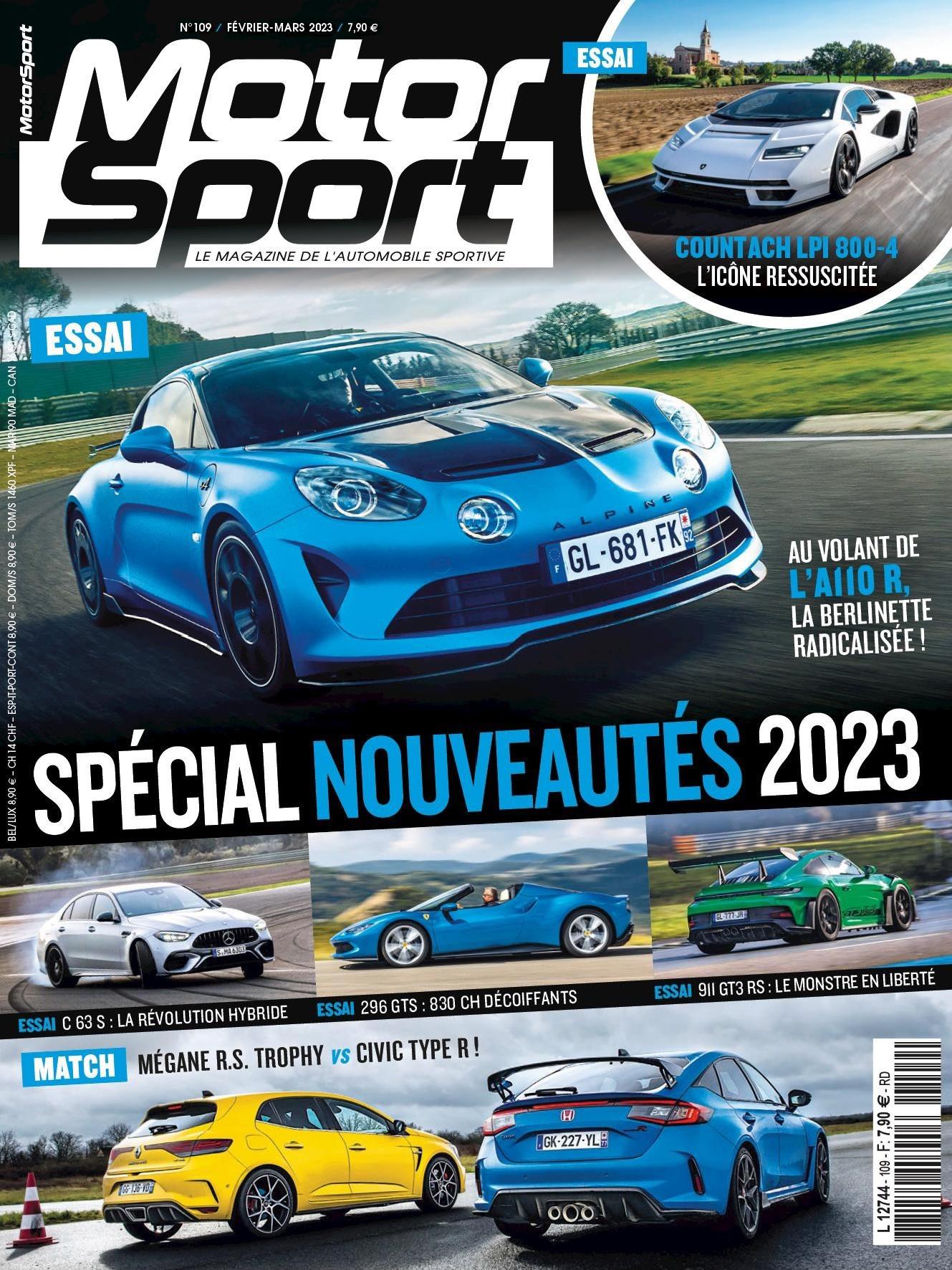 Журнал Motor Sport (Fr) №02-03.2023
