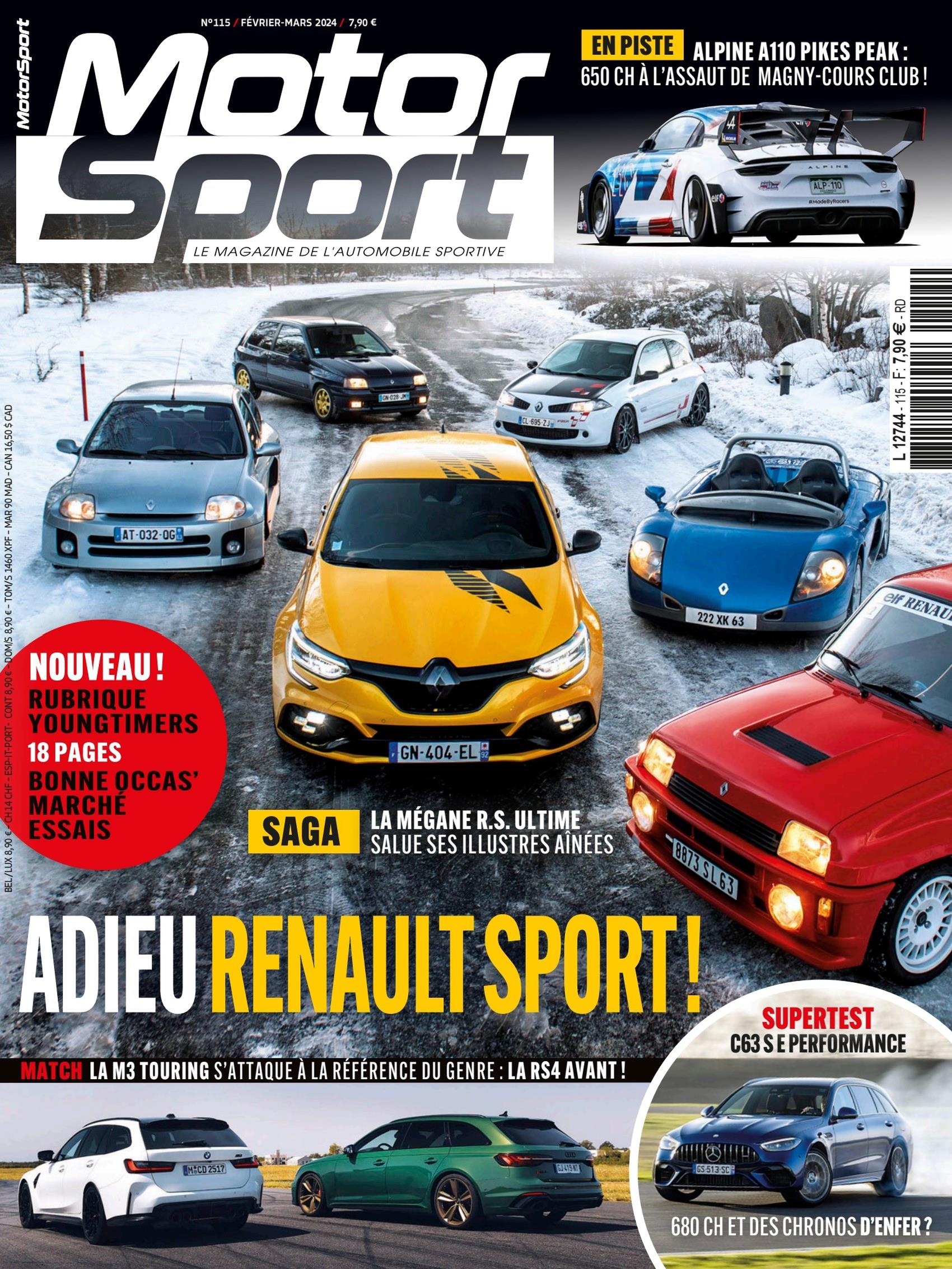 Журнал Motor Sport (Fr) №02-03.2024