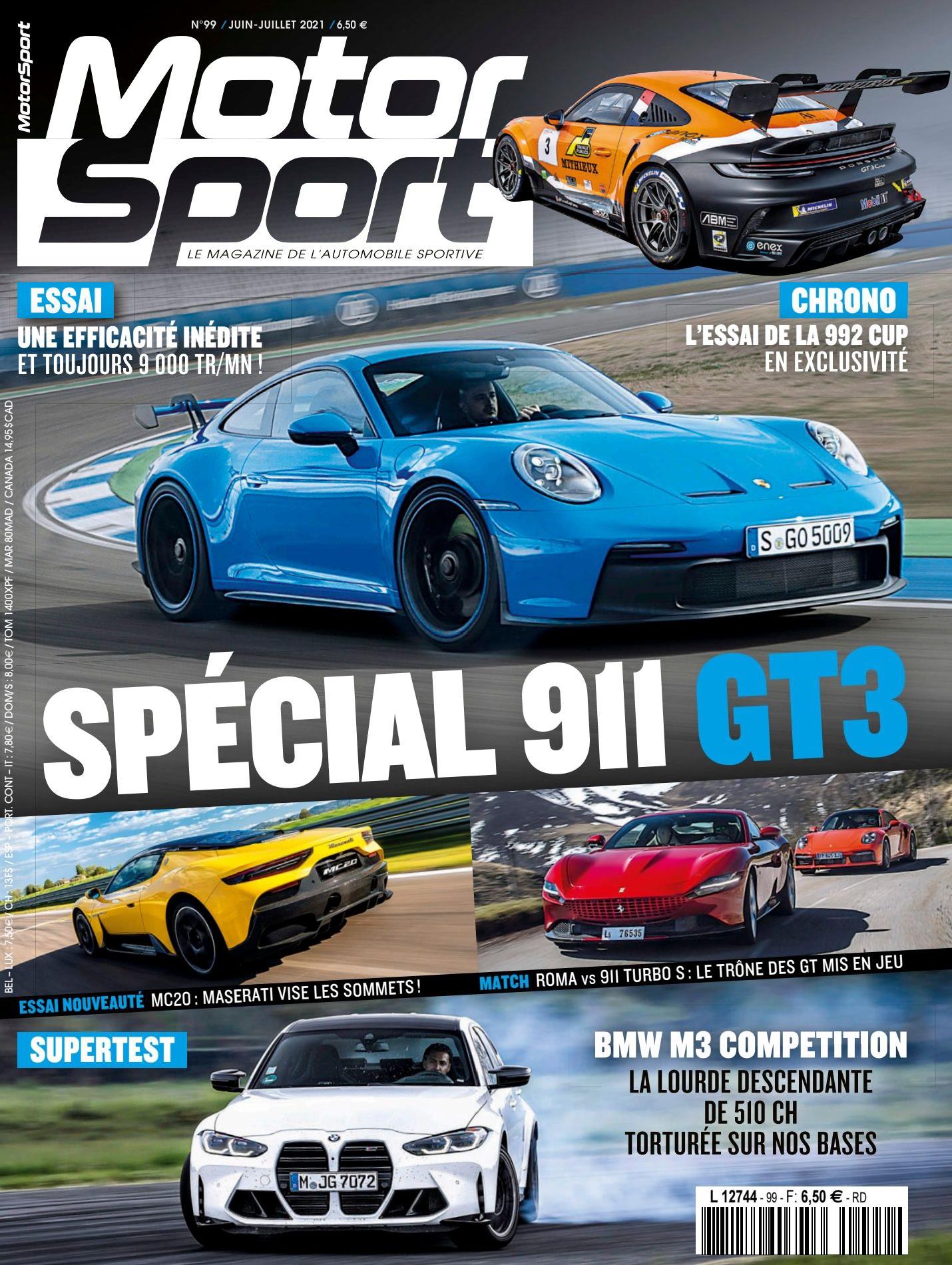 Журнал Motor Sport (Fr) №06-07.2021