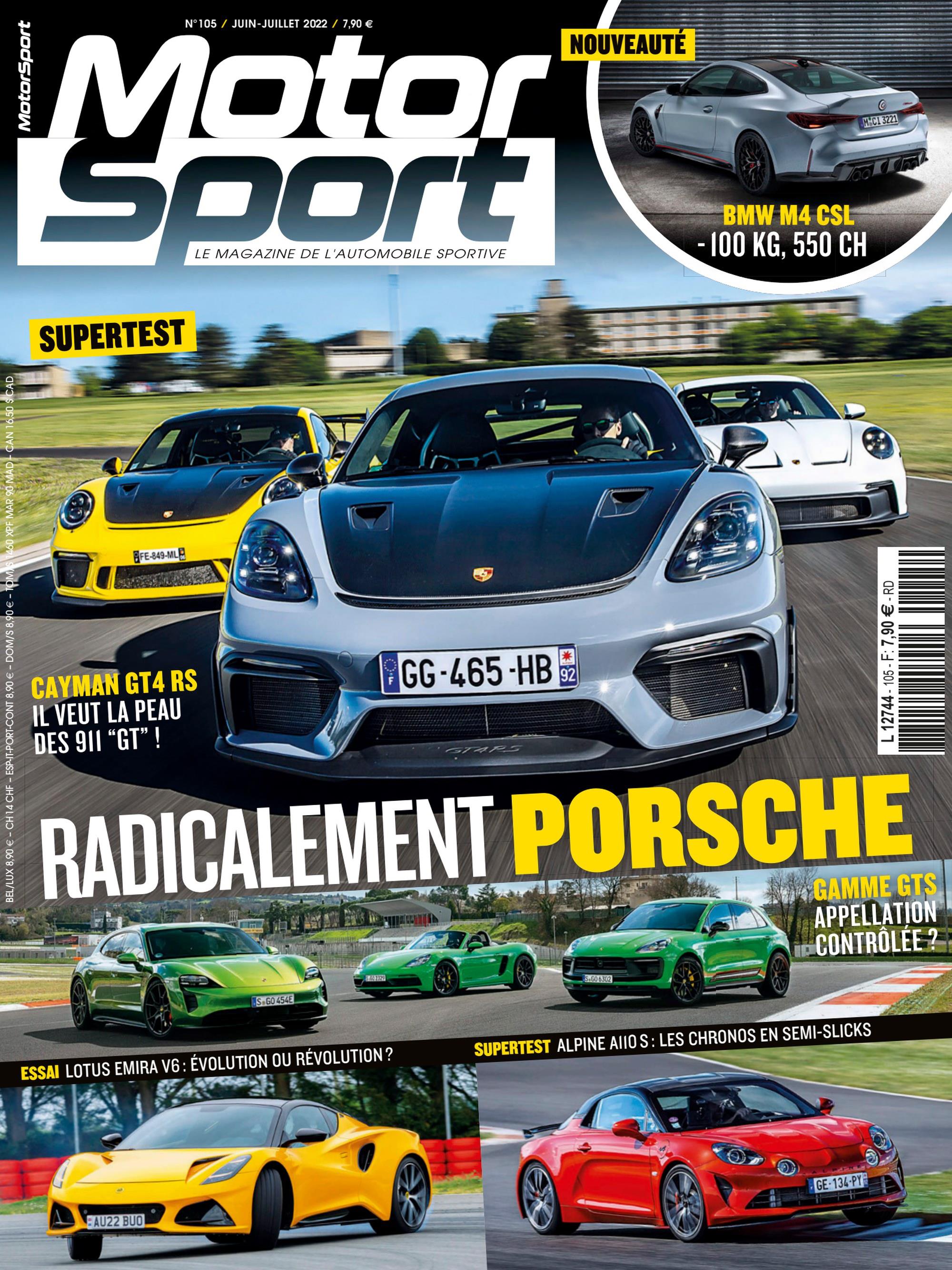 Журнал Motor Sport (Fr) №06-07.2022