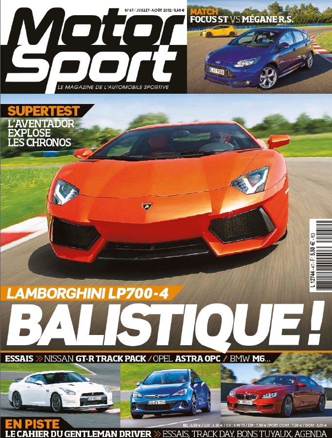 Журнал Motor Sport (Fr) №07-08.2012