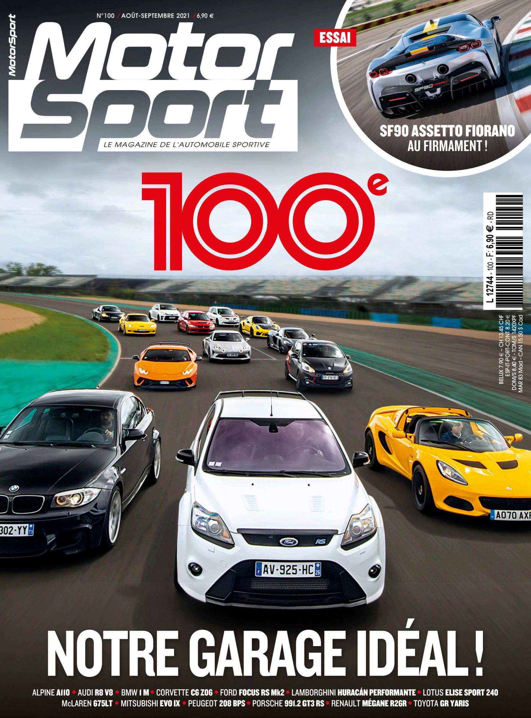 Журнал Motor Sport (Fr) №08-09.2021