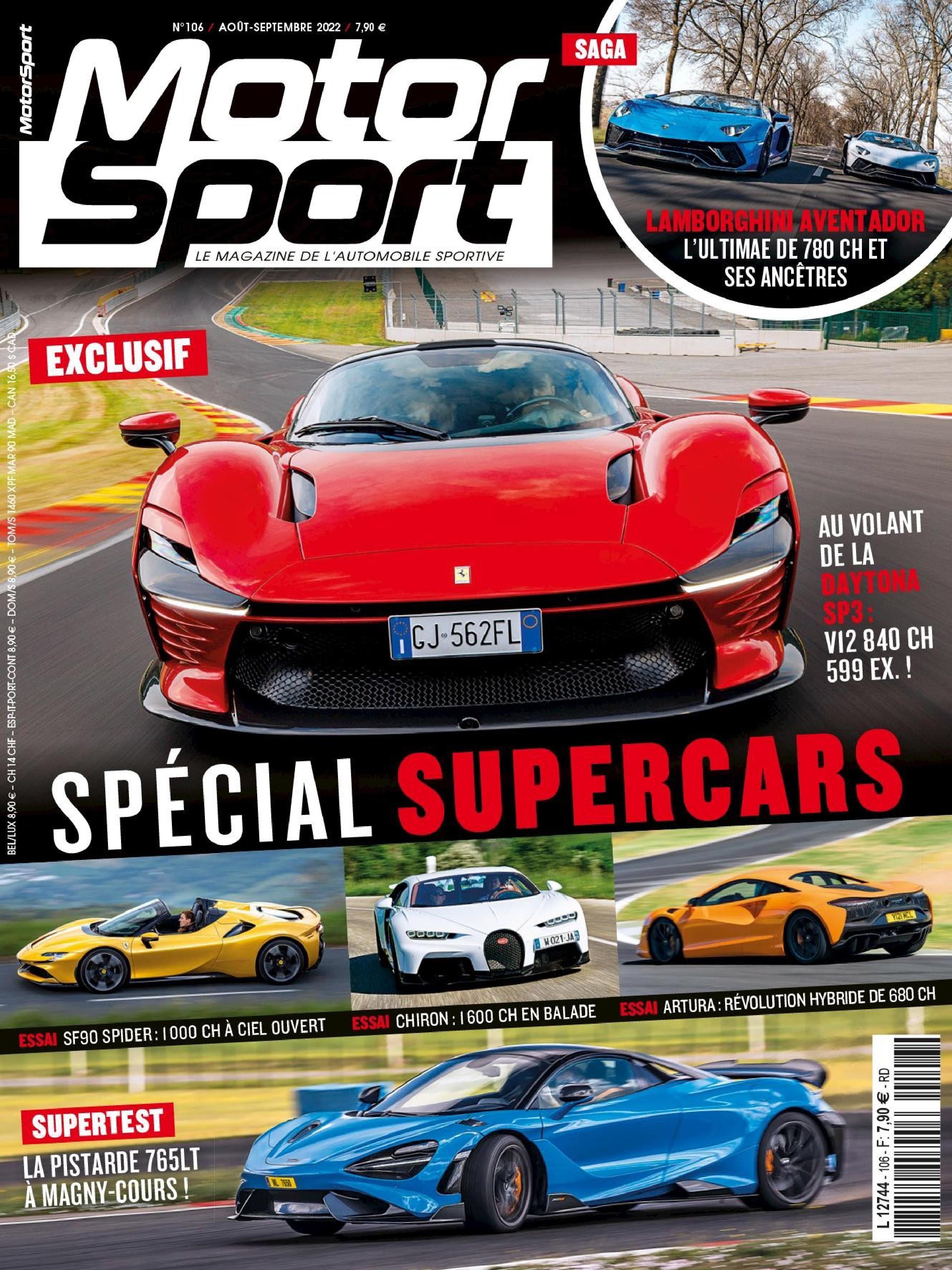 Журнал Motor Sport (Fr) №08-09.2022