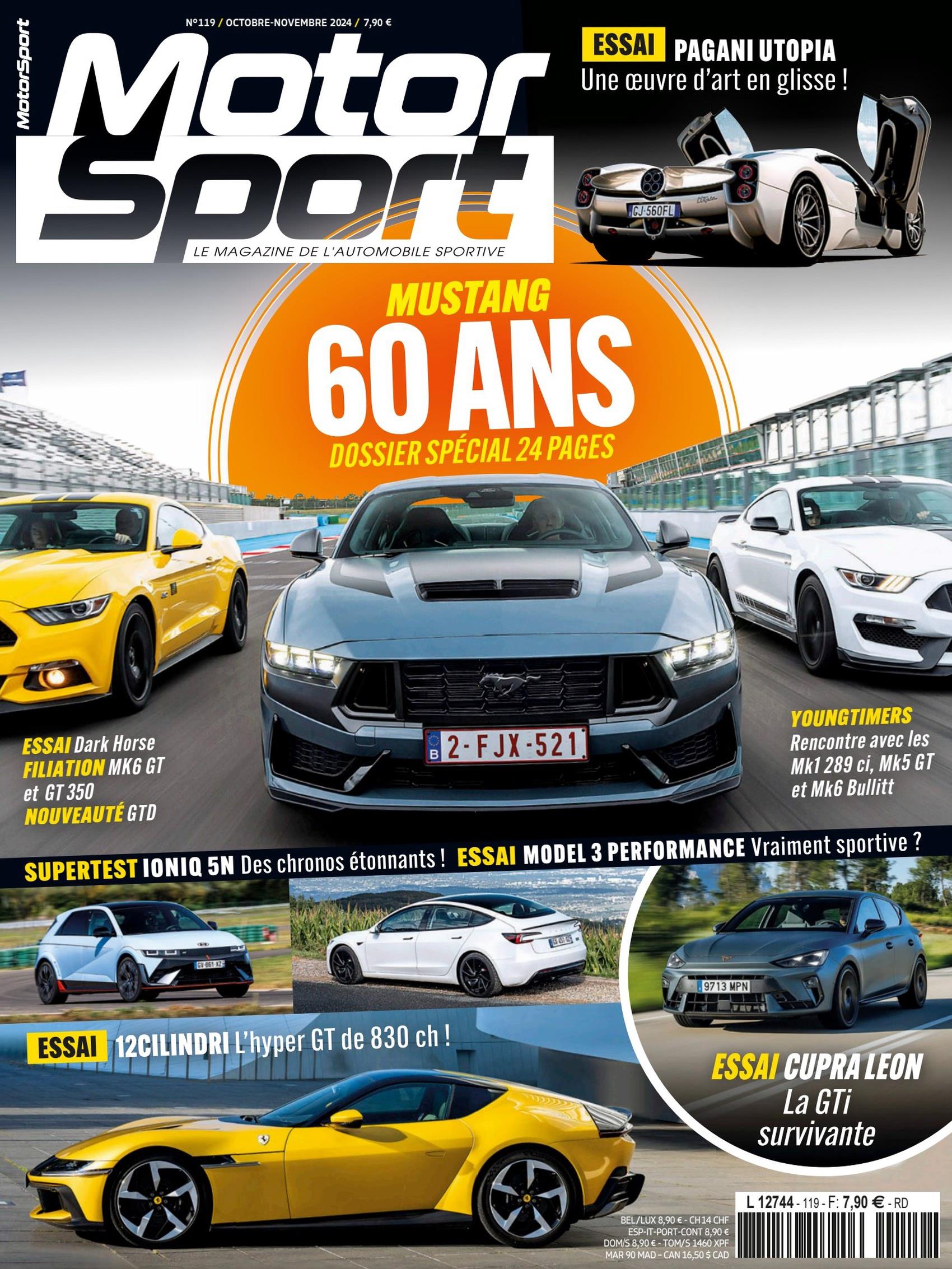 Журнал Motor Sport (Fr) №10-11.2024