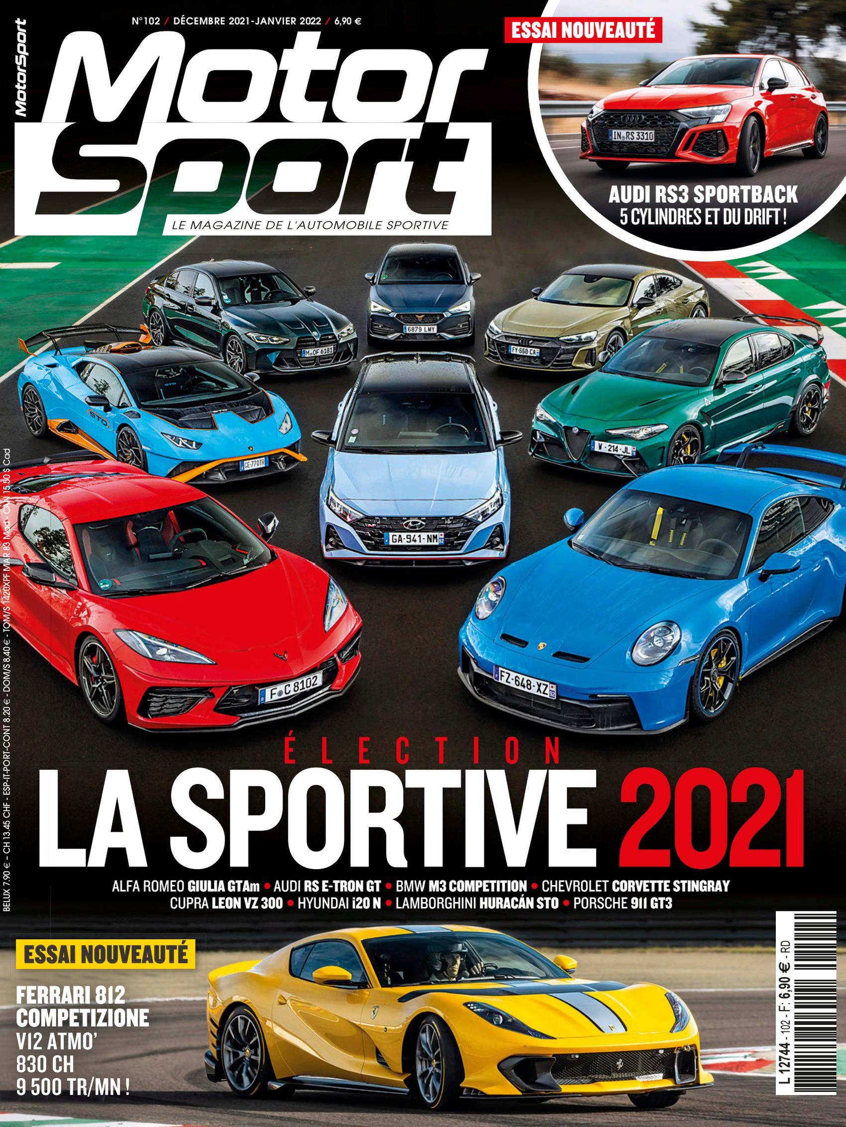Журнал Motor Sport (Fr) №12.2021 - 01.2022