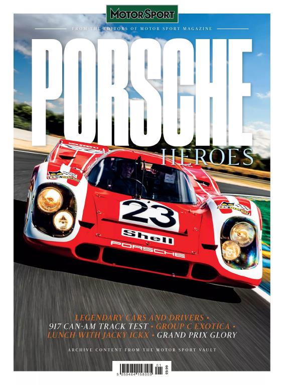 Журнал Motor Sport Special: Porsche Heroes 2023