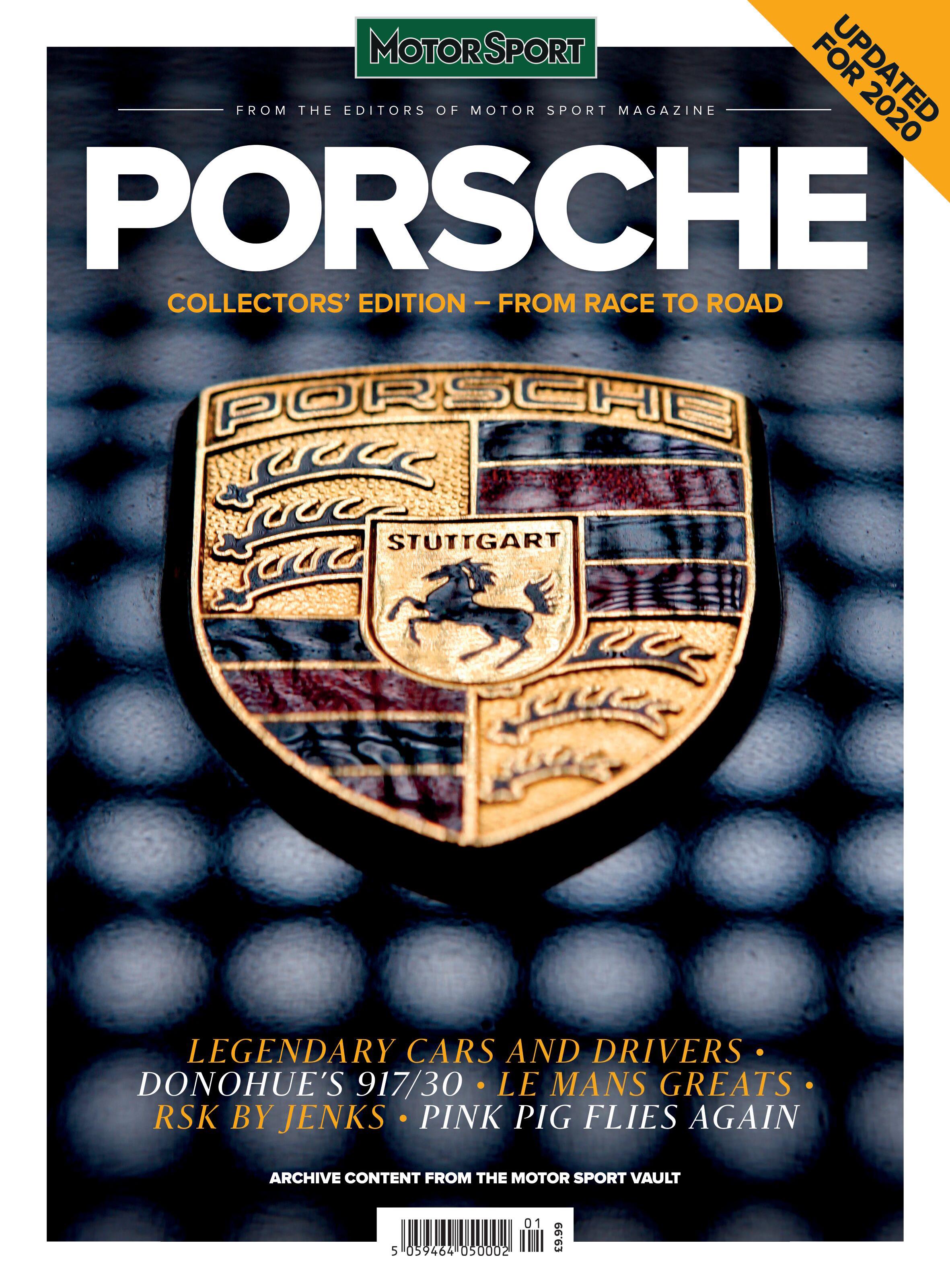 Журнал Motor Sport magazine special: Porsche rom Race to Road (2020)