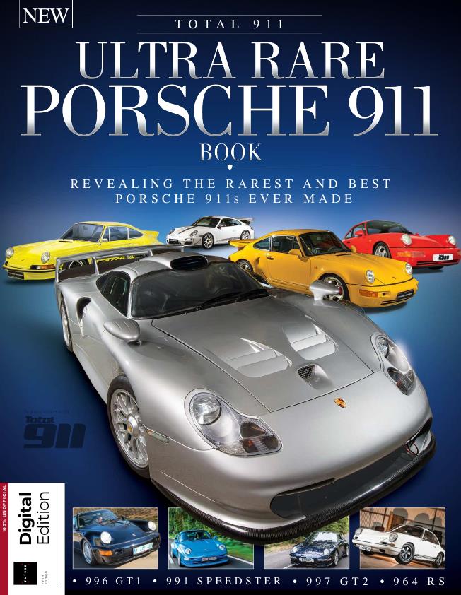 Журнал Ultra Rare Porsche 911 Book - Fifth Edition.(from the publishers of Total 911)