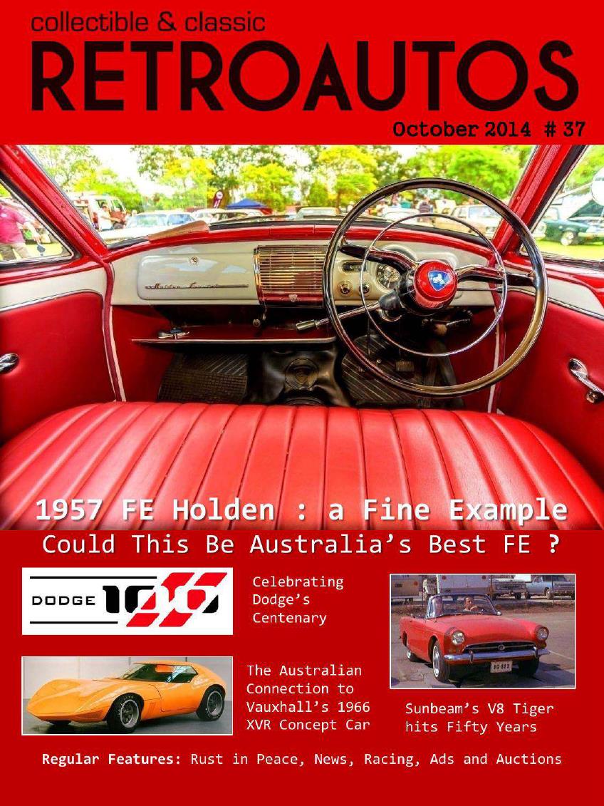 Журнал Retro Autos, October 2014