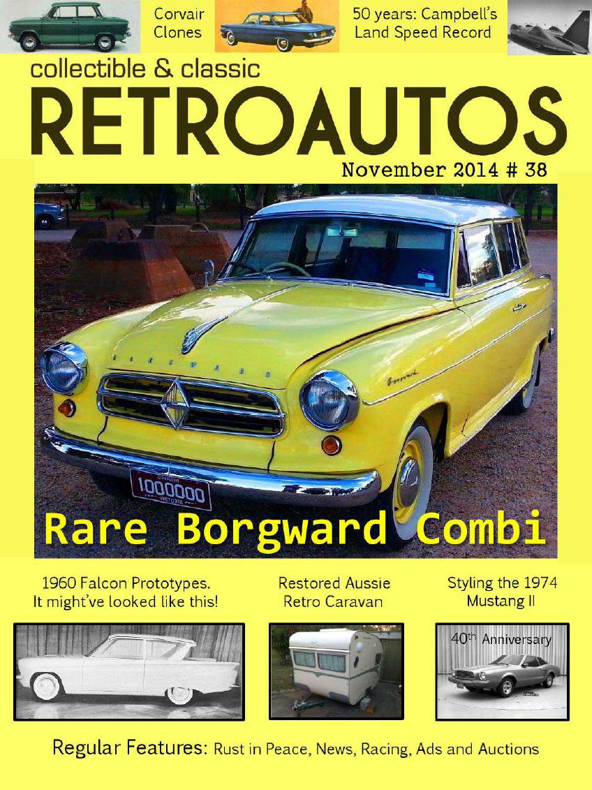 Журнал Retro Autos, November 2014