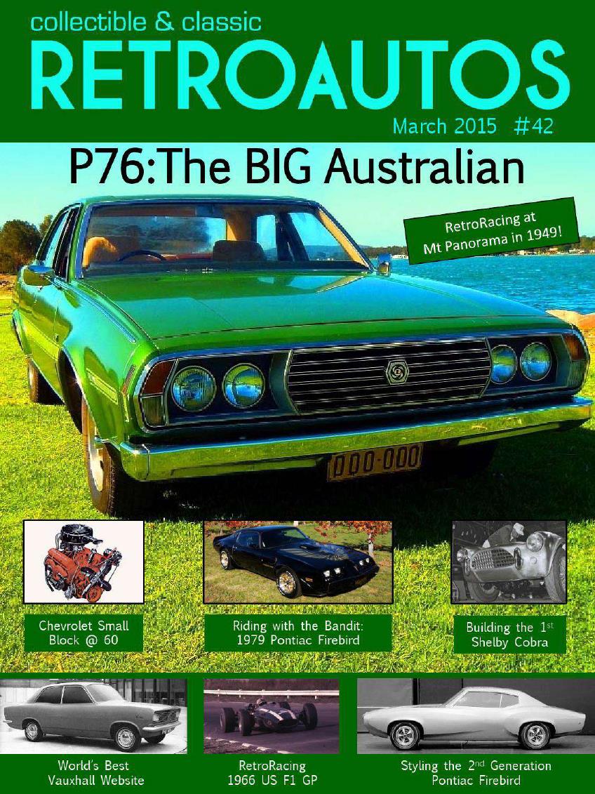 Журнал Retro Autos, March 2015