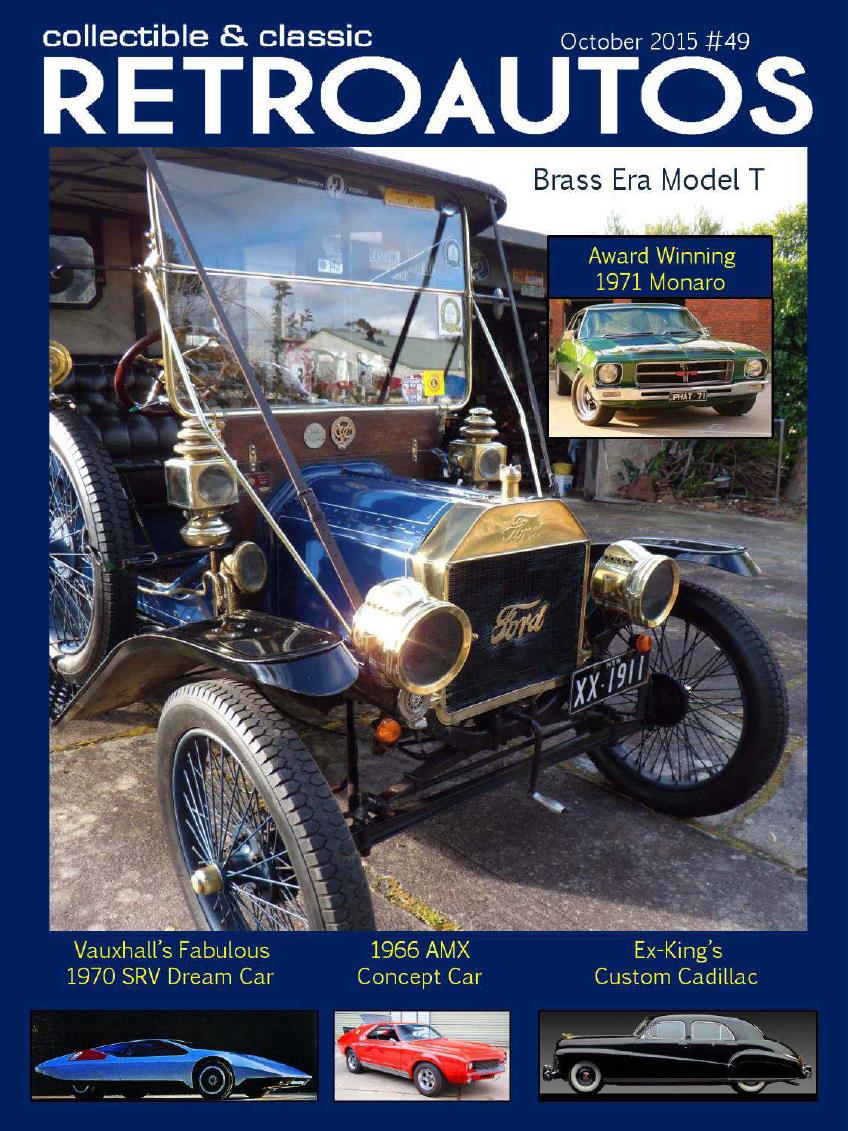 Журнал Retro Autos, October 2015