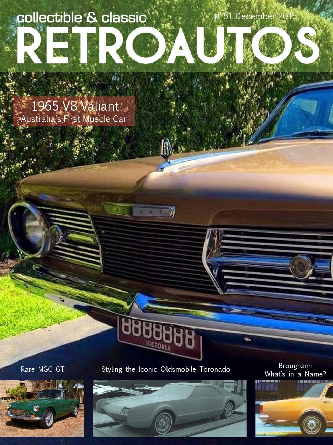 Журнал Retro Autos, December 2015