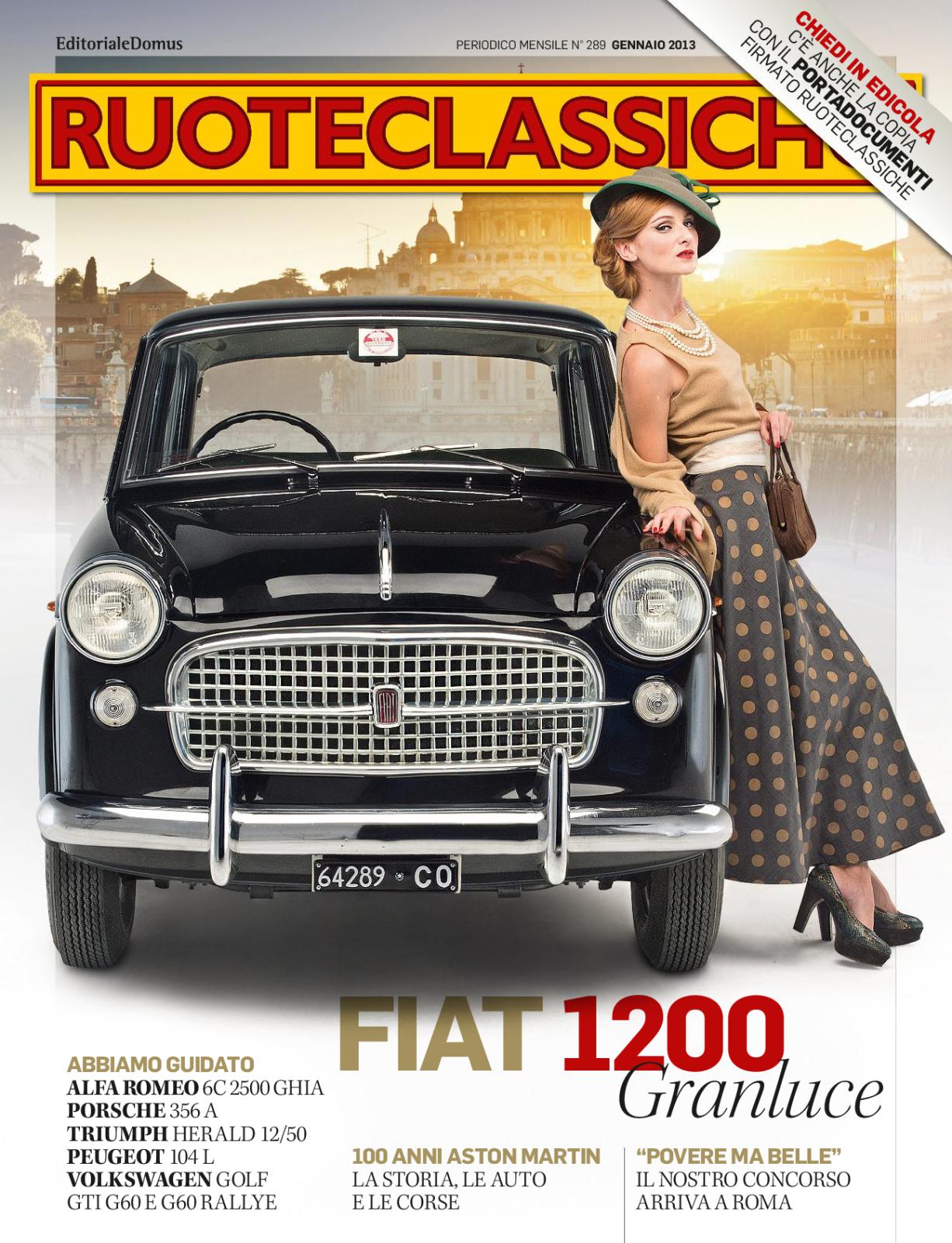 Журнал Ruoteclassiche январь 2013