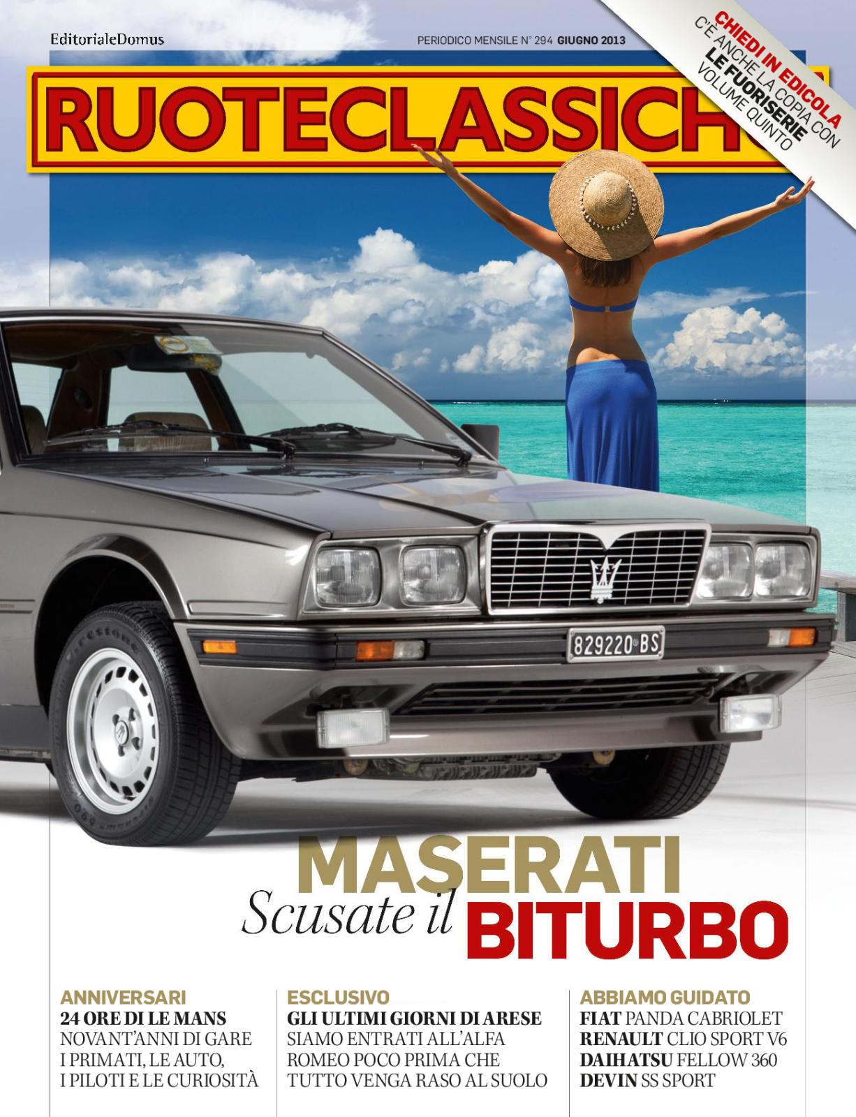 Журнал Ruoteclassiche июнь 2013