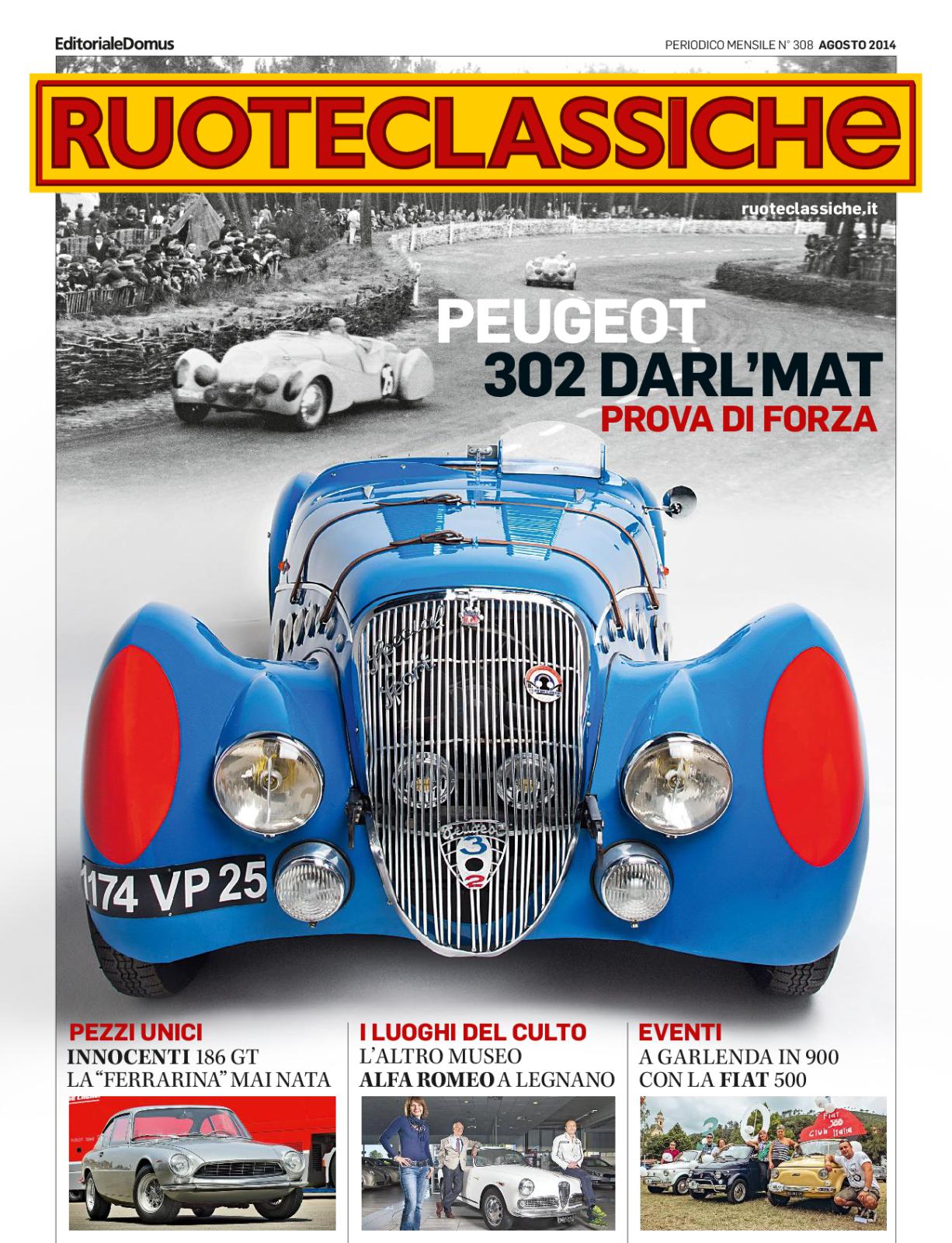 Журнал Ruoteclassiche август 2014
