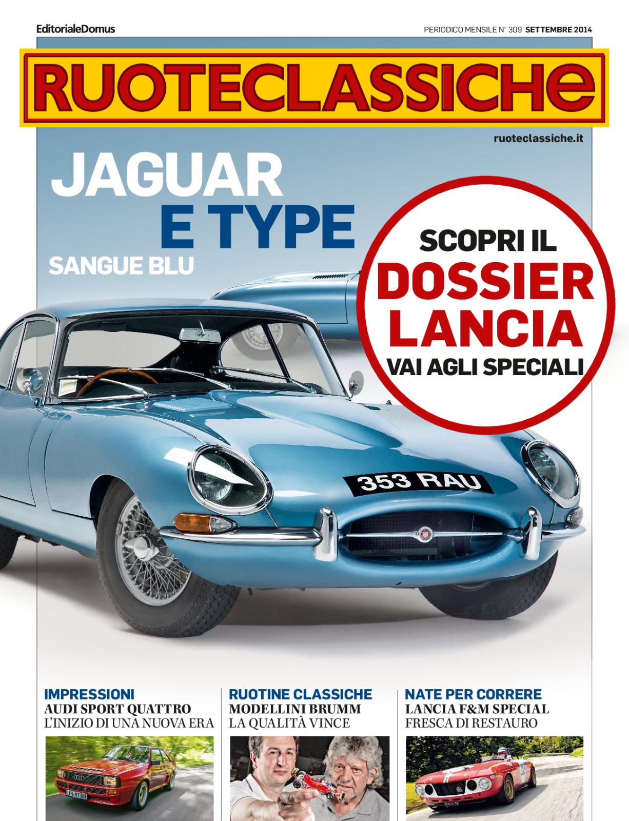 Журнал Ruoteclassiche сентябрь 2014