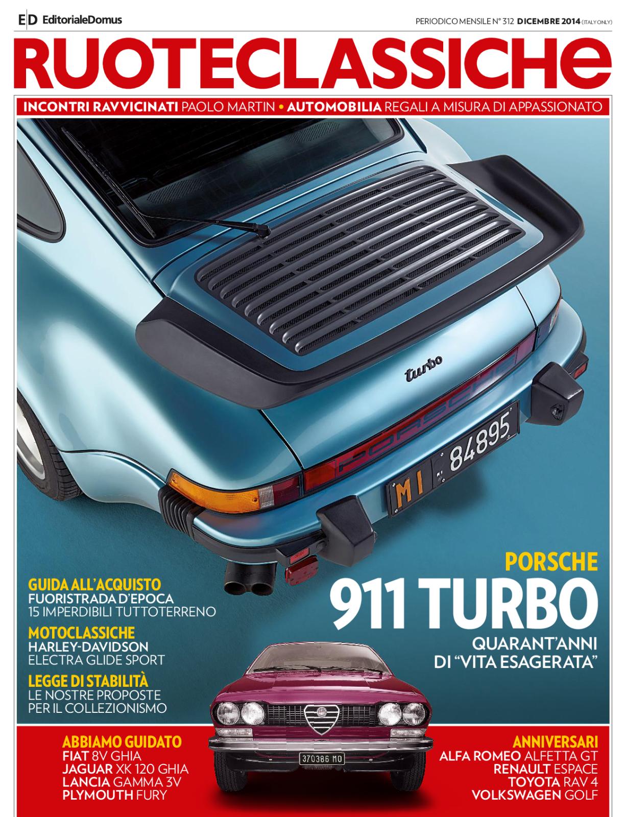 Журнал Ruoteclassiche декабрь 2014