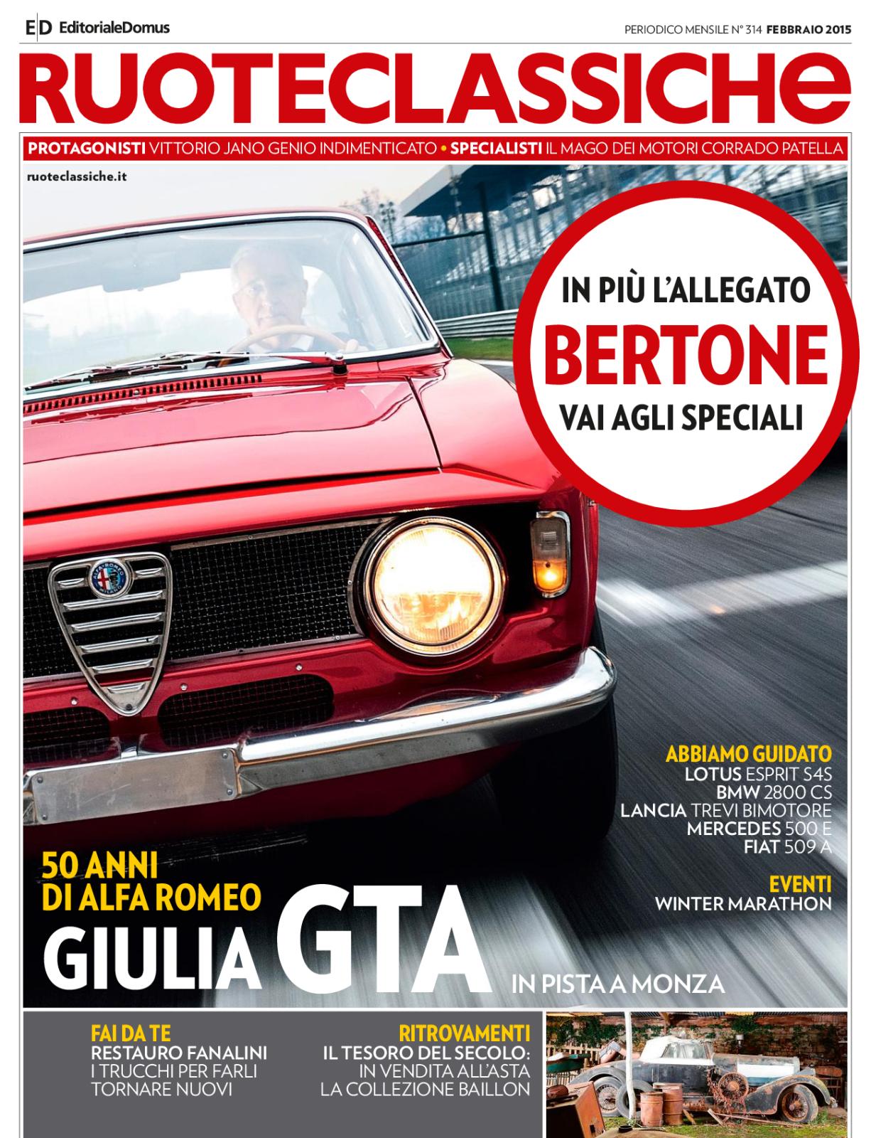 Журнал Ruoteclassiche февраль 2015