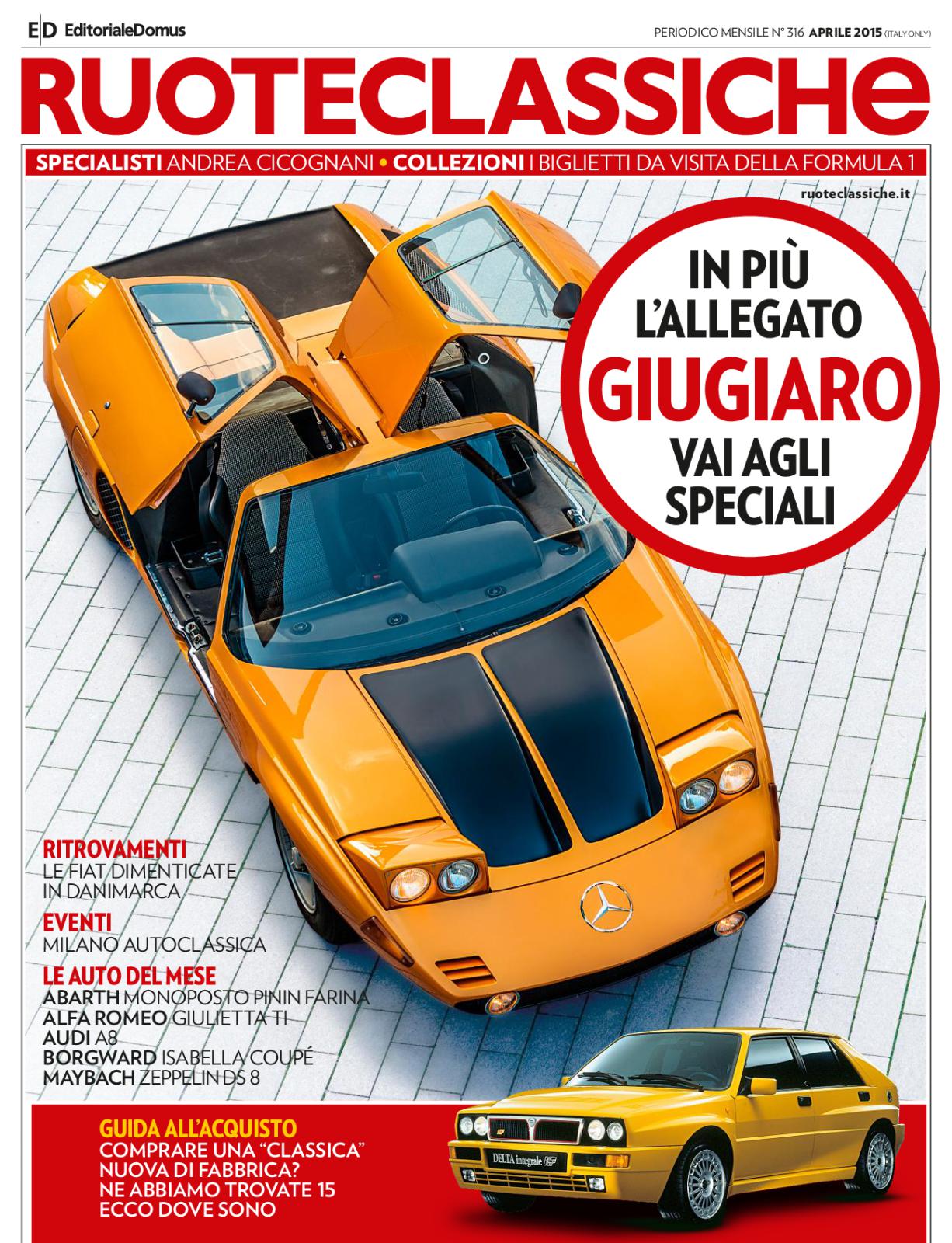 Журнал Ruoteclassiche апрель 2015