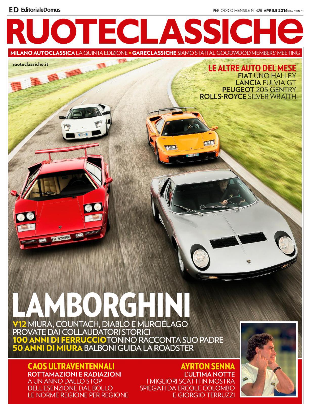 Журнал Ruoteclassiche апрель 2016