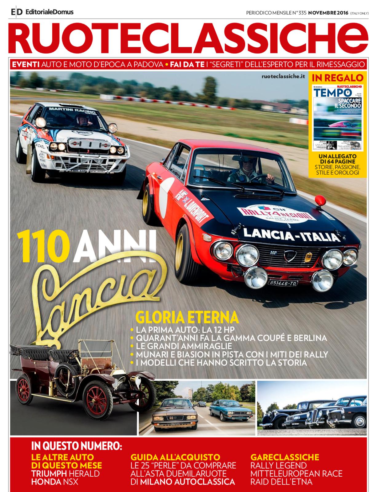 Журнал Ruoteclassiche ноябрь 2016