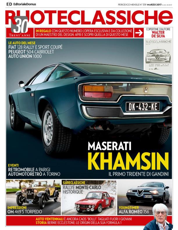 Журнал Ruoteclassiche март 2017