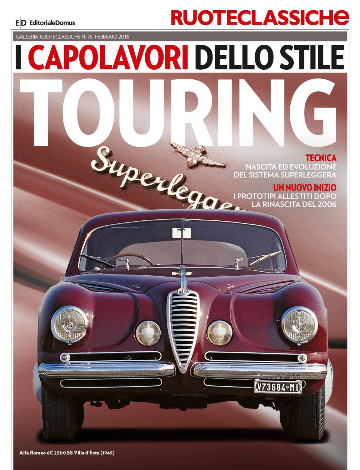 Журнал Galleria Ruoteclassiche февраль 2016