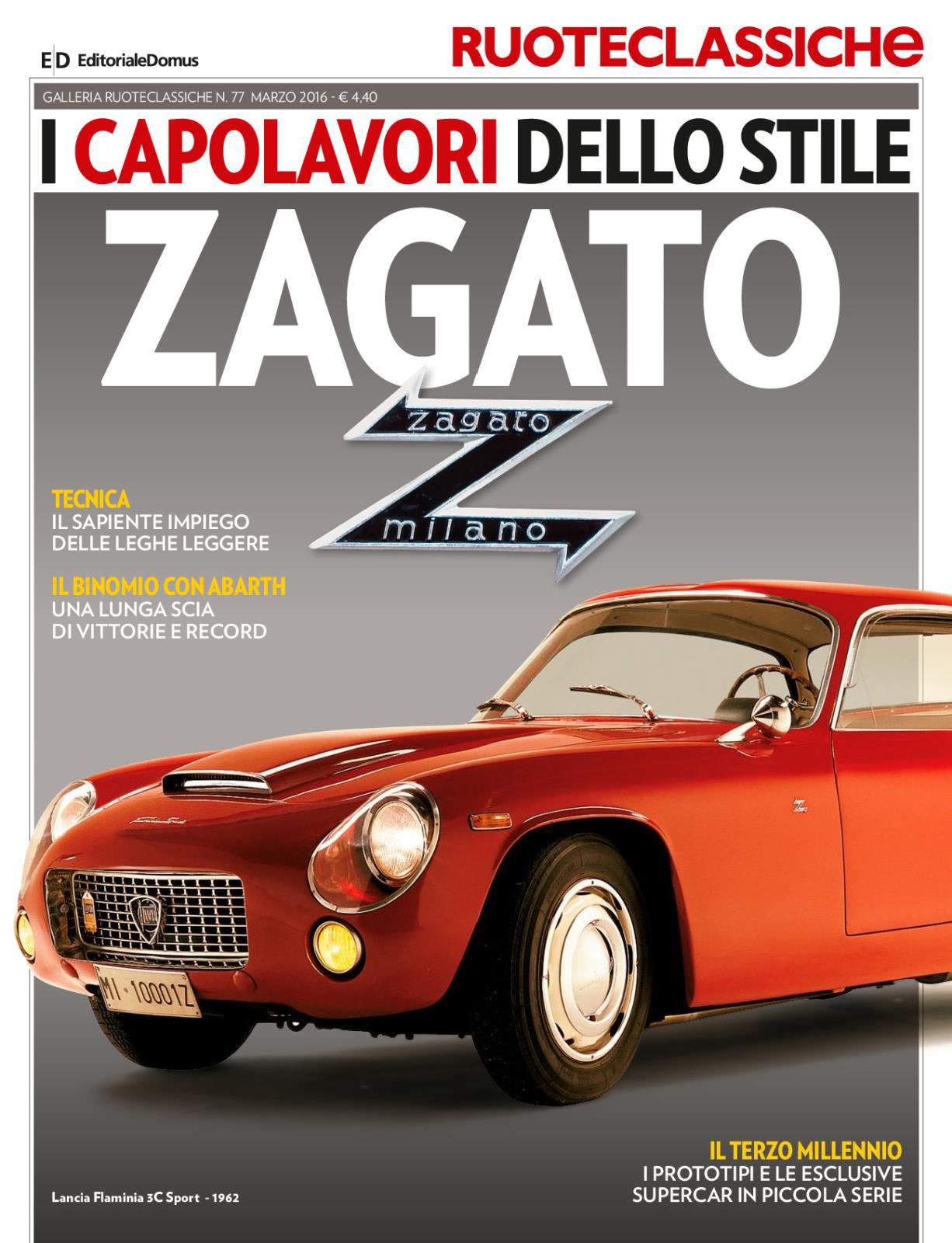 Журнал Galleria Ruoteclassiche март 2016