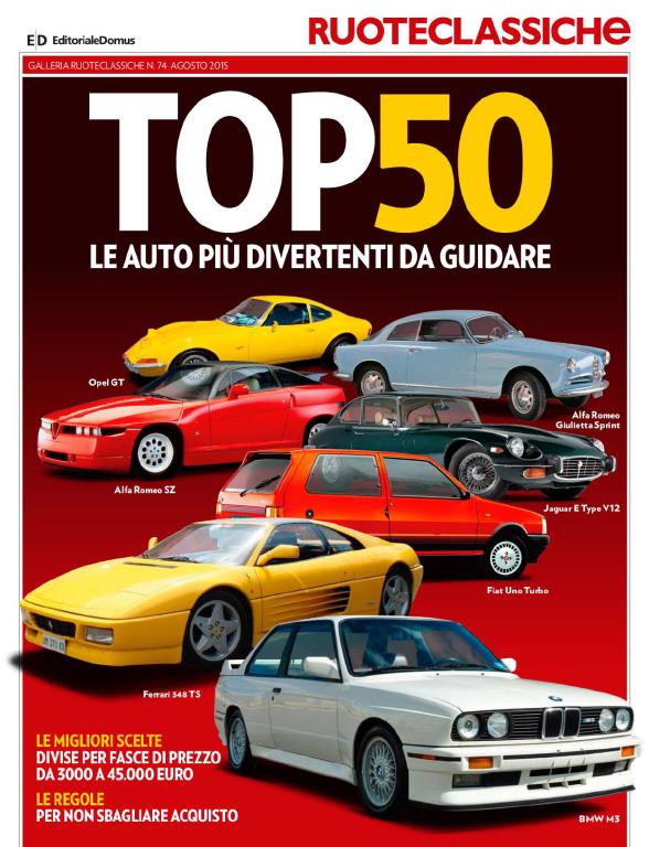 Журнал Galleria Ruoteclassiche август 2015