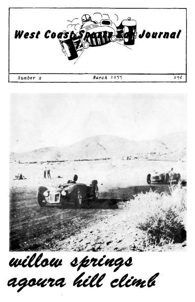 Журнал West Coast Sport Car Journa №3 1955