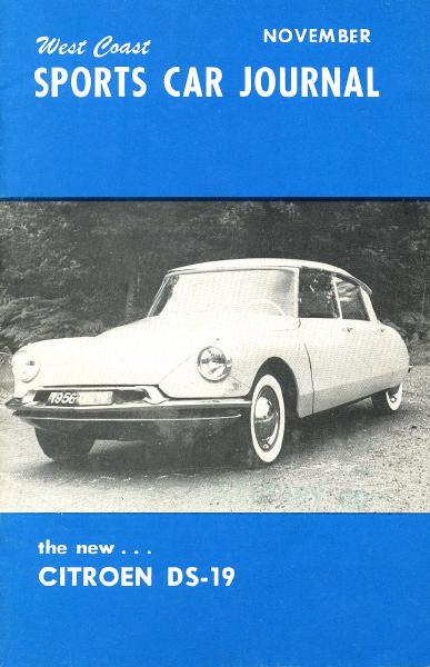 Журнал West Coast Sport Car Journa №11 1955