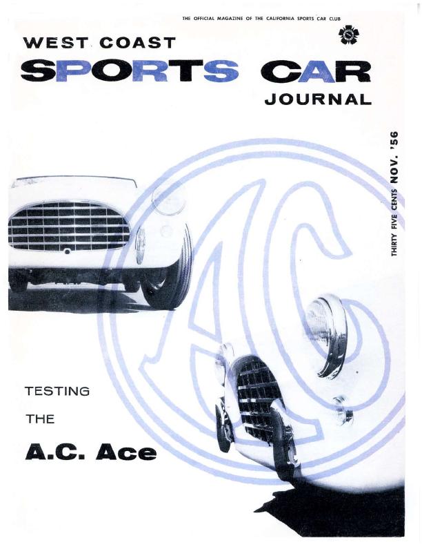 Журнал West Coast Sport Car Journa №11 1956