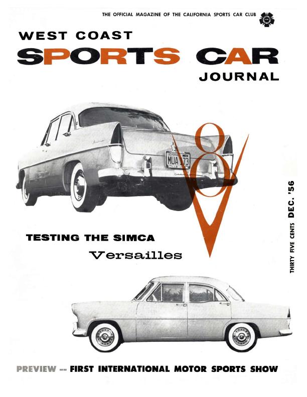Журнал West Coast Sport Car Journa №12 1956